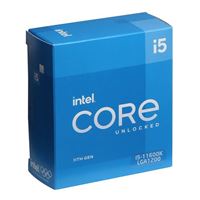 Intel Core i5-11600K Rocket Lake 3.9GHz Six-Core LGA 1200 Boxed Processor - Heatsink Not Included