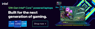 12th Gen Intel powered laptops. Built for the next generation of gaming. Shop Now