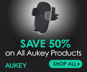 Save %50% on All Aukey Products - SHOP ALL